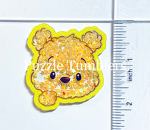 Load image into Gallery viewer, Acrylic Flat Back Shakers: Bear Character (SH #29)