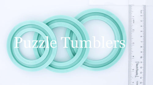 Custom Mold - FLAT Bangle (Small, Medium, & Large) Bracelet/Key Chain Mold *May have a 14+ Day Shipping Delay (K28, K29, K30)