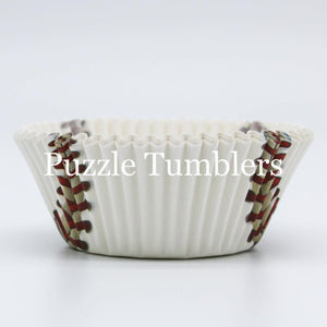 Baseball Cupcake Sleeves