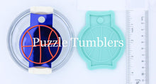 Load image into Gallery viewer, CUSTOM MOLD:  Basketball 40oz Tumbler Lid Plate Mold *May have a 14 Day Shipping Delay