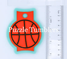 Load image into Gallery viewer, CUSTOM MOLD:  Basketball 40oz Tumbler Lid Plate Mold *May have a 14 Day Shipping Delay