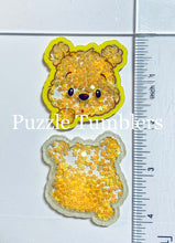 Load image into Gallery viewer, Acrylic Flat Back Shakers: Bear Character (SH #29)