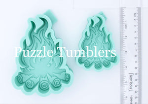 CUSTOM MOLD: Campfire Car Scent Mold *May have a 14 Day Shipping Delay (F23)