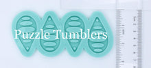 Load image into Gallery viewer, CUSTOM MOLD: Double Oval Drop Earring Mold MAY TAKE UP TO 14 DAYS SHIPPING (D19)