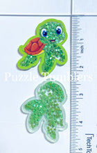 Load image into Gallery viewer, Acrylic Flat Back Shakers: Turtle (SH #12)