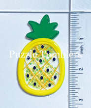Load image into Gallery viewer, Acrylic Flat Back Shakers: Pineapple (SH #6B)