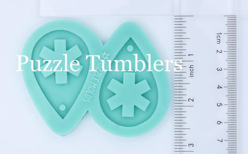 CUSTOM MOLD: EMS EARRING *May have a 7-10 Day Shipping Delay (E95)