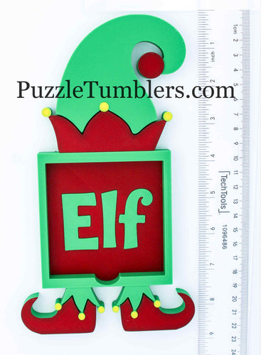 3D Printed Elf Outfit Sticky Note Holder (Made When Ordered - Ships in 3-10 Days)