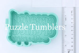 CUSTOM MOLD: Created With A Purpose Car Scent Mold *May have a 14 Day Shipping Delay (F104)