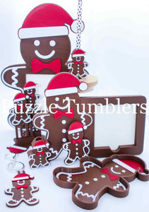 DIGITAL (3MF File): Gingerbread Man BUNDLE (12 Items)