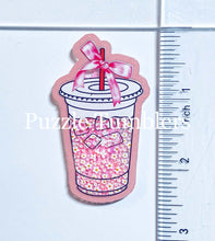 Load image into Gallery viewer, Acrylic Flat Back Shakers: Pink Iced Drink (SH #30)