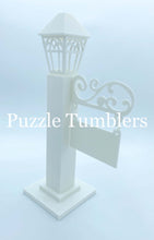 Load image into Gallery viewer, DIGITAL (3MF File): 3D Printed Vintage Street Lamp 3MF File | Decorative Holiday Lantern | Standing Light Post Digital Download
