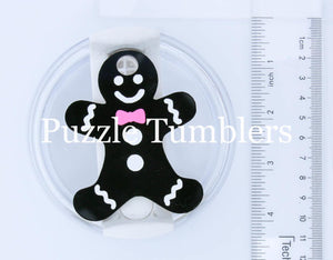 CUSTOM MOLD: 40oz Gingerbread Man Lid Plate Mold *May have a 14 Day Shipping Delay