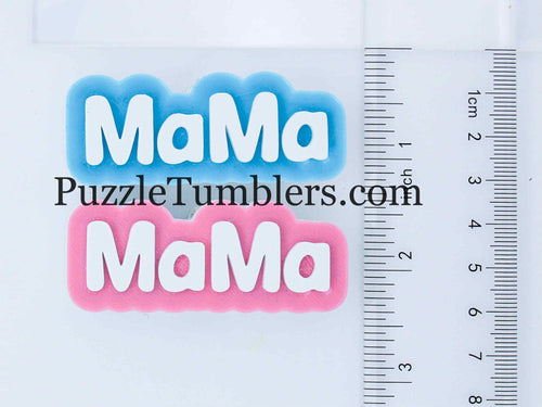 3D Printed Mama Straw Topper - 40oz Straw = 10mm