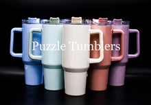 Load image into Gallery viewer, 40oz Sublimation Pastel Tumbler (WITHOUT SILVER RIM)