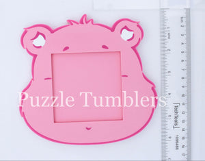 3D Printed Bear Post It Note Holder (Made When Ordered - Ships in 3-10 Days)