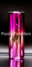 Load image into Gallery viewer, 20OZ SKINNY - PINK GOLD PINK OMBRE CHROME
