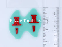 Load image into Gallery viewer, CUSTOM MOLD:  Thumb Tack Dangle Earring Mold *May have a 14 Day Shipping Delay (S19)