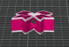 Load image into Gallery viewer, DIGITAL (3MF File): Leopard Straw Toppers 8mm &amp; 10mm (2 Sizes + 2 Styles = 4 Total Toppers)