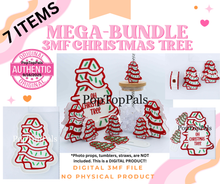 Load image into Gallery viewer, DIGITAL (3MF File): Cute Holiday Christmas Tree BUNDLE (7 Items)