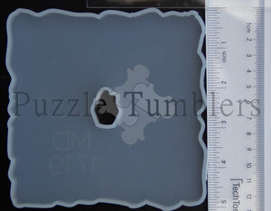NEW Agate Square Coaster Mold