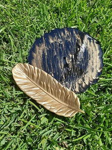 NEW XL Feather Dish Mold