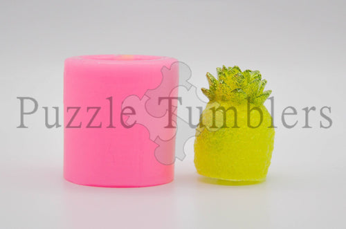 NEW Pineapple Straw Topper Mold Pink