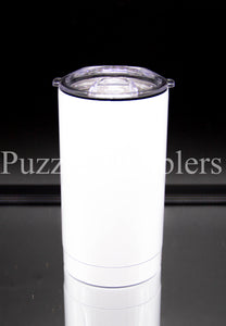 12OZ SIPPY CUP STRAIGHT SUBLIMATION + 2 LIDS