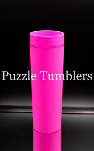 NEW 16oz Skinny Individual Acrylic 