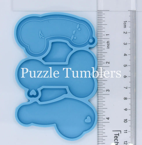 NEW THE THREE WISE MEN KEYCHAIN MOLD