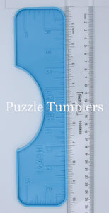 4 PIECE TSHIRT RULER MOLDS - ADULT, YOUTH, TODDLER, AND INFANT