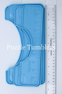 4 PIECE TSHIRT RULER MOLDS - ADULT, YOUTH, TODDLER, AND INFANT