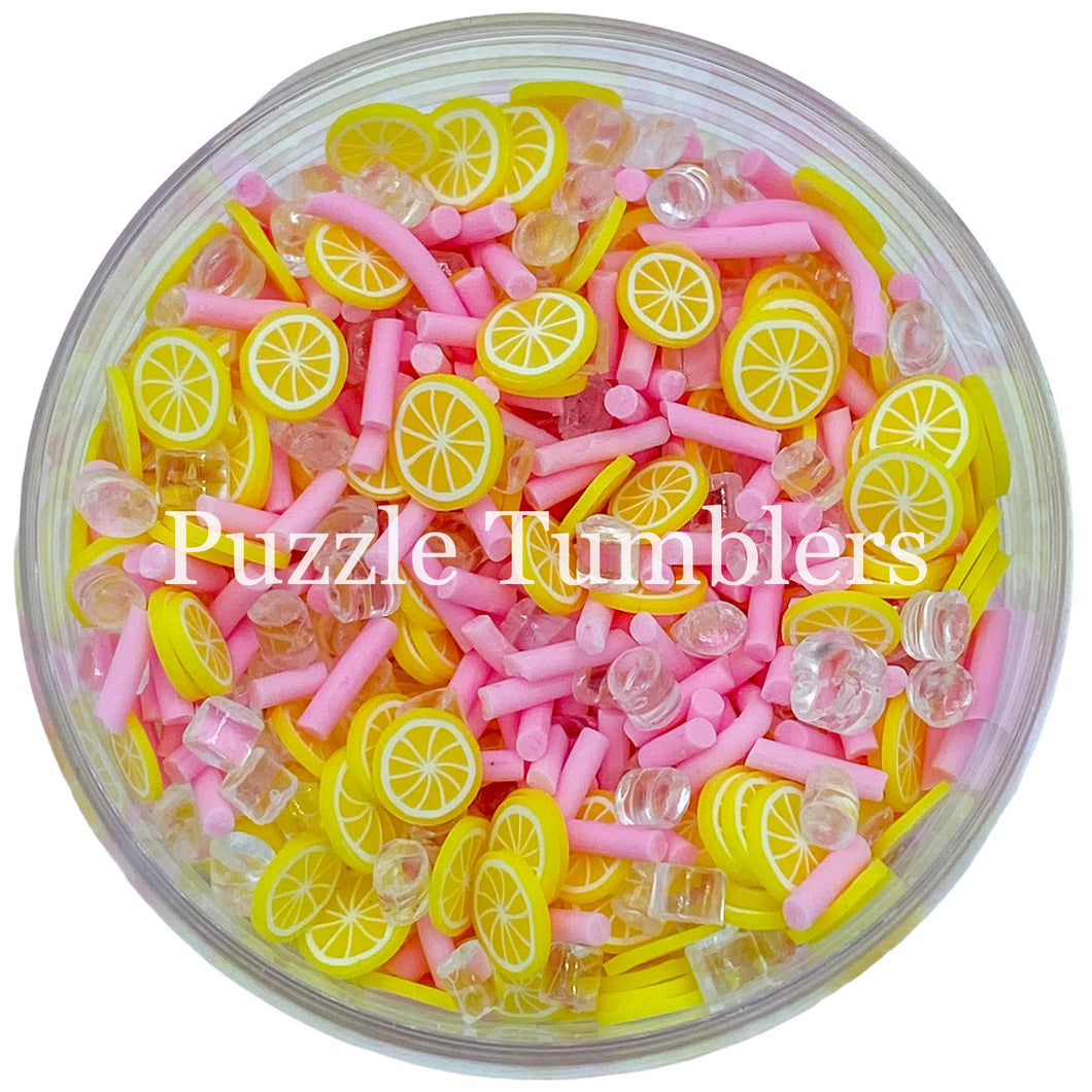 PINK LEMONADE - POLYMER CLAY SPRINKLES – Puzzle Tumblers