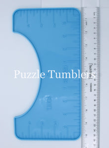 4 PIECE TSHIRT RULER MOLDS - ADULT, YOUTH, TODDLER, AND INFANT