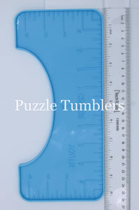 4 PIECE TSHIRT RULER MOLDS - ADULT, YOUTH, TODDLER, AND INFANT