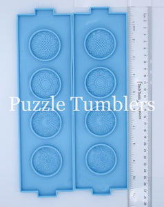 COFFEE CUP RACK HOLDER MOLD XL + 16 PHONE FLOWER GRIP MOLDS