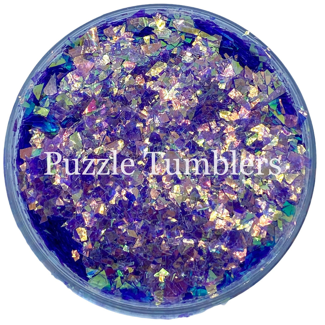 PURPLE PEOPLE - IRREGULAR CUT CHUNKY MIX GLITTER