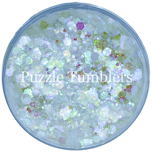 SOLAR FLARE GLOW IN THE DARK - CHUNKY MIX GLITTER
