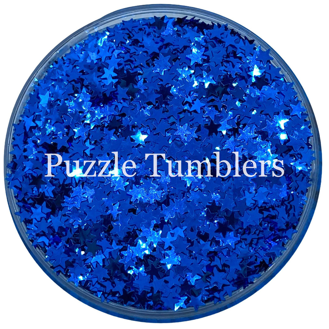 USA STARS - STAR SHAPAED GLITTER