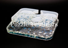 Load image into Gallery viewer, PARTY WINE GLASS HOLDER &amp; SNACK TRAY
