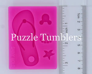 FLIP FLOP KEYCHAIN PALLET MOLD