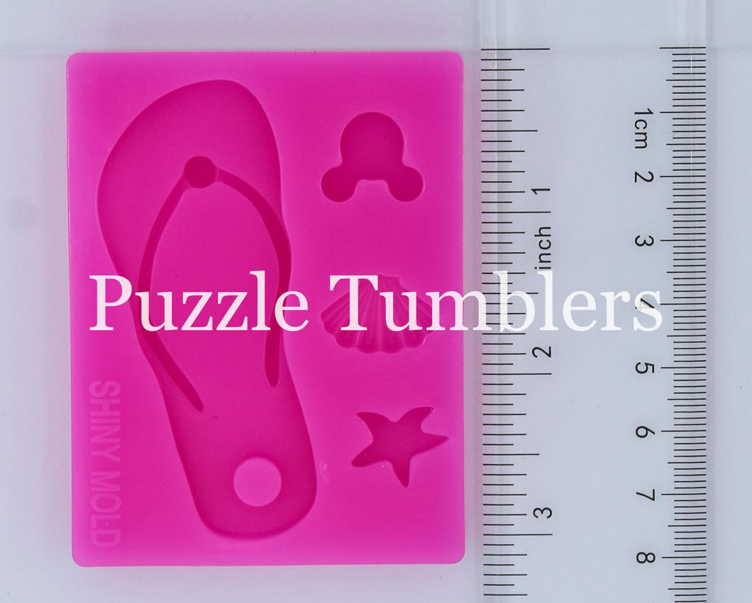 FLIP FLOP KEYCHAIN PALLET MOLD