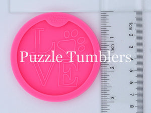 LOVE PAW CAR COASTER - MEDIUM