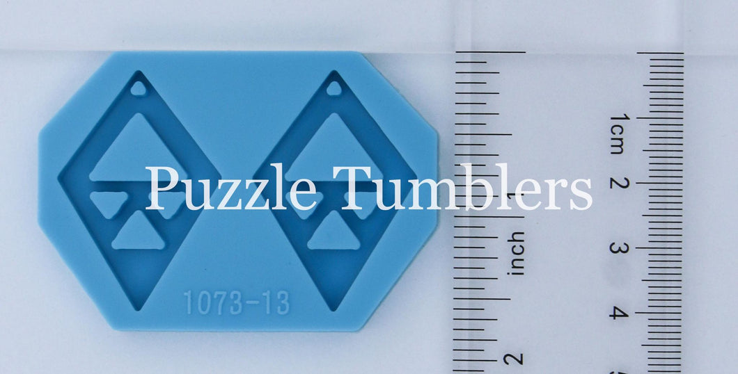 MULTI BOHO TRIANGLE EARRING MOLD - SMALL