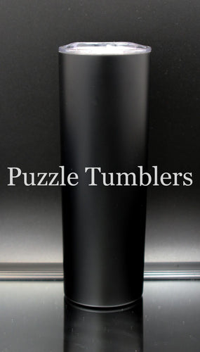 20OZ SKINNY - BLACK MATTE