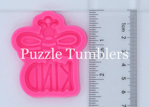 BEE KIND KEYCHAIN MOLD