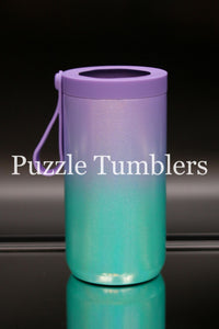 NEW 3-IN-1 BOTTLE/CAN/SKINNY CAN COOLER OMBRE
