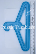 Load image into Gallery viewer, XL HANGER WITH HEART MOLD - BLUE MOLD