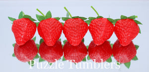 FRUIT - STRAWBERRIES SMALL (5 PACK) - FAKE