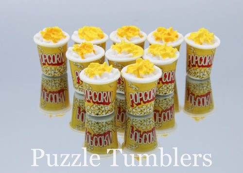 MINI POPCORN BUCKET (10 PACK) - FAKE